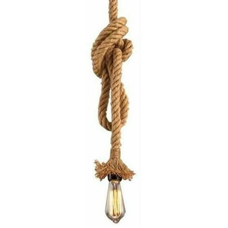 

E27 Retro Hemp Rope 1.5M Retro Rural Style Light Fixture Used For Lighting In Restaurants Bars And Cafes