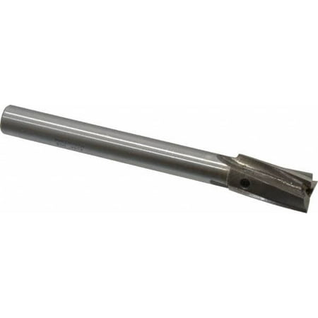 

Value Collection 43/64 Diam 1/2 Shank Diam 3 Flutes Straight Shank Interchangeable Pilot Counterbore