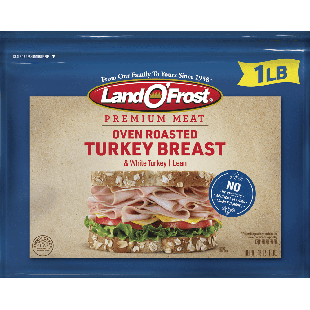 Land O'Frost Premium Oven Roasted Turkey Breast, 16 Oz