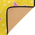 thumbnail image 3 of Yayeee Area Rugs for Living Room 6.7'x4.8' Non Slip Washable Bedroom Floor Carpet, Big Pink Stars Pattern, 3 of 5