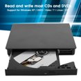 thumbnail image 4 of Accesorio para portátil con quemador usb 30 Unidad óptica móvil externa USB 30 quemador de DVD RW accesorio para portátil cepillado para 8X/DVD ROM ANGGREK Otros, 4 of 8