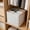 White#3, variant on MTBLYS Linen Storage Basket 12.6X12.6X12.6 Inch Cube Bin Collapsible Organizer Box Black Gray White Shelf Room Dcor
