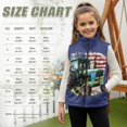 thumbnail image 7 of Uorisanigo Girls Boys Zippered Vest Puffy Fleece Jacket Fashion Tractor American Flag Sleeveless Full Zipper Outwear with Pockets Fall Winter Clothes Stand Up Collar Vest 2-12 Years, 7 of 7