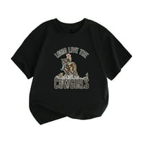 JSCDRPDWL Girls Tops Size 14 Girls Graphic Tees Shirts for Teenage Boys 12 Months Boys Clothes Girls Size 14/16 Clothes 10-12 Children Clothes Boys 8 Year Old Girl Clothes 3t Boys Clothing