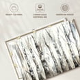 thumbnail image 6 of Elephant Stock Winter Aspen Trunks Neutral Wall Art - Horizontal Canvas Wall Art - Living Room Wall Decor - Nature Canvas - Brown And Beige Decor By Tre Sorelle Studios - 45" x 30", 6 of 8