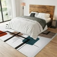 thumbnail image 3 of Minimalist Nordic Style Area Rug, with Irregular Geometry Indoor Non-Slip Carpet, Entryway Rug Non-Shedding with Non-Slip for Bedside Nursery Office Bedroom Living Room 3x5ft, 3 of 7