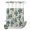 Navy, Slate, IBeige, variant on No Hook Shower Curtain, Vintage Hydrangea Floral Shower Curtains for Bathroom with See Through Top Window, Farmhouse Botanical Aesthetic Waterproof & Washable Bath Curtain Stand Up Stall 36"x72"