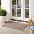 thumbnail image 5 of SAFAVIEH Courtyard Blazhe Chevron Indoor/Outdoor Area Rug, Brown/Beige, 2'7" x 5', 5 of 17