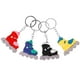 thumbnail image 1 of 4 Uds llavero de patín de ruedas llavero de patín de ruedas colgante decorativo llavero de PVC colgante, 1 of 5