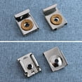 thumbnail image 3 of BQBQERT 4 Pcs Wall-mounted Bracket Clamps Glass Supports Fixings for 4-6mm/0.16-0.24inch Thick Glass, 3 of 9