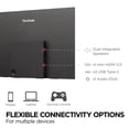 thumbnail image 5 of ViewSonic VX1655-4K-OLED Monitor OLED portátil 4K UHD de 15,6 pulgadas con USB C de 60 W con alimentación bidireccional, mini HDMI, altavoces duales y soporte integrado con cubierta magnética, 5 of 5