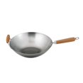 thumbnail image 1 of Cocina asiática Wok Helen's de acero al carbono y bambú, 35,56 cm, 1 of 4