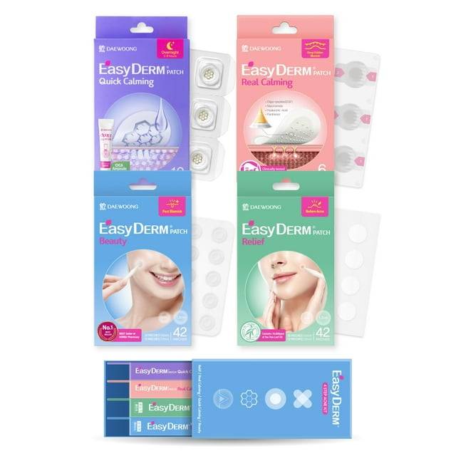 Daewoong Ensemble-Cadeau de patch Pharmaceutique Easyderm