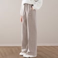 thumbnail image 2 of Gubotare Little Girl Pants Girls Sweatpants Soft Athletic Girls Jogger Pants Activewear Size 7-8 (Coffee,7-8 Years), 2 of 9