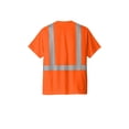 thumbnail image 4 of CornerStone ANSI 107 Class 2 Mesh Tee | Reflective Safety T-Shirt for Men & Women, Comfortable High Visibility Clothing, 4 of 4