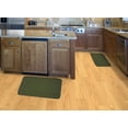 thumbnail image 4 of Garland Rug Herald Square 2pc Kitchen Rug Set 18 in. x 30 in. & 24 in. x 40 in. Mat Sage, 4 of 4