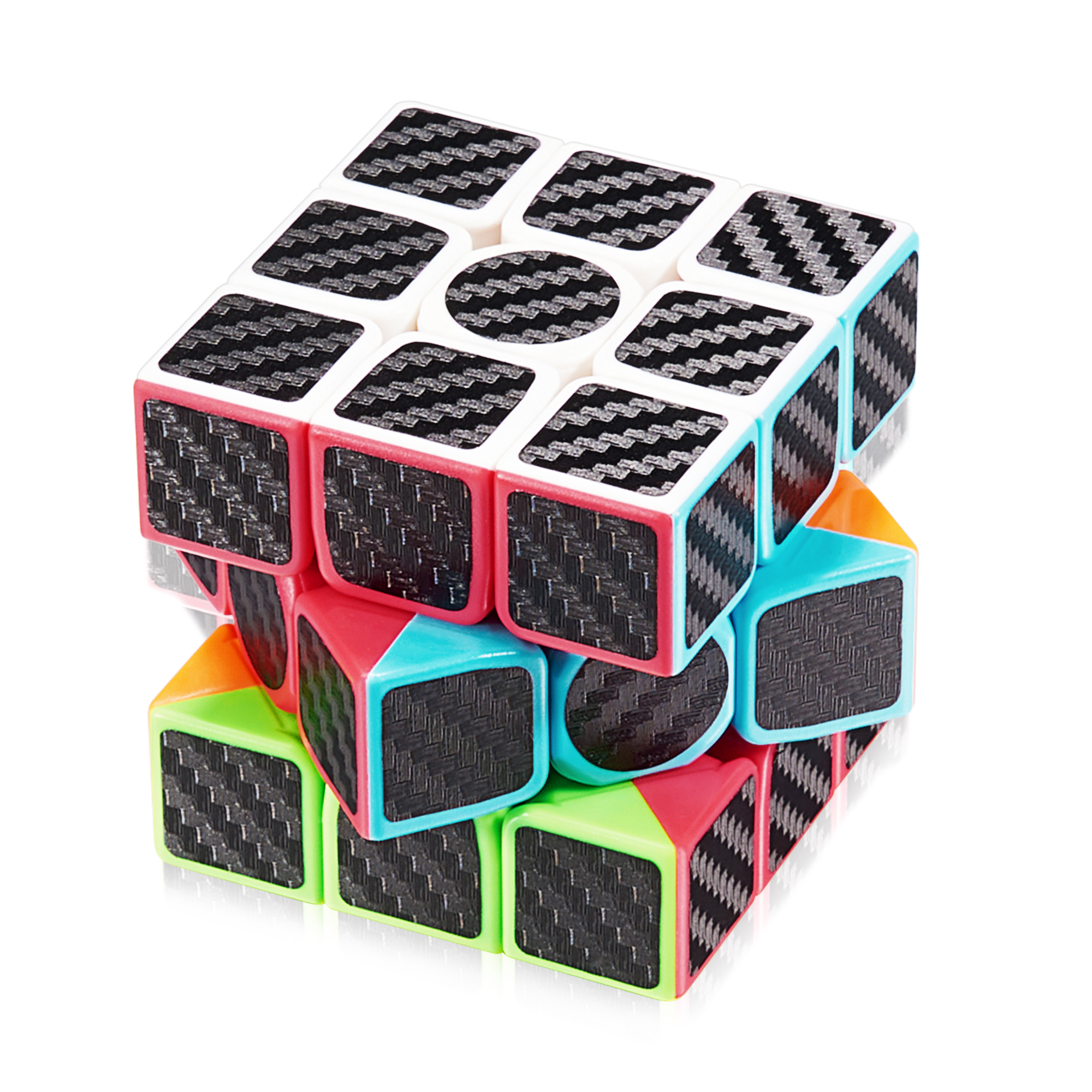 stickerless 3x3 rubik's cube