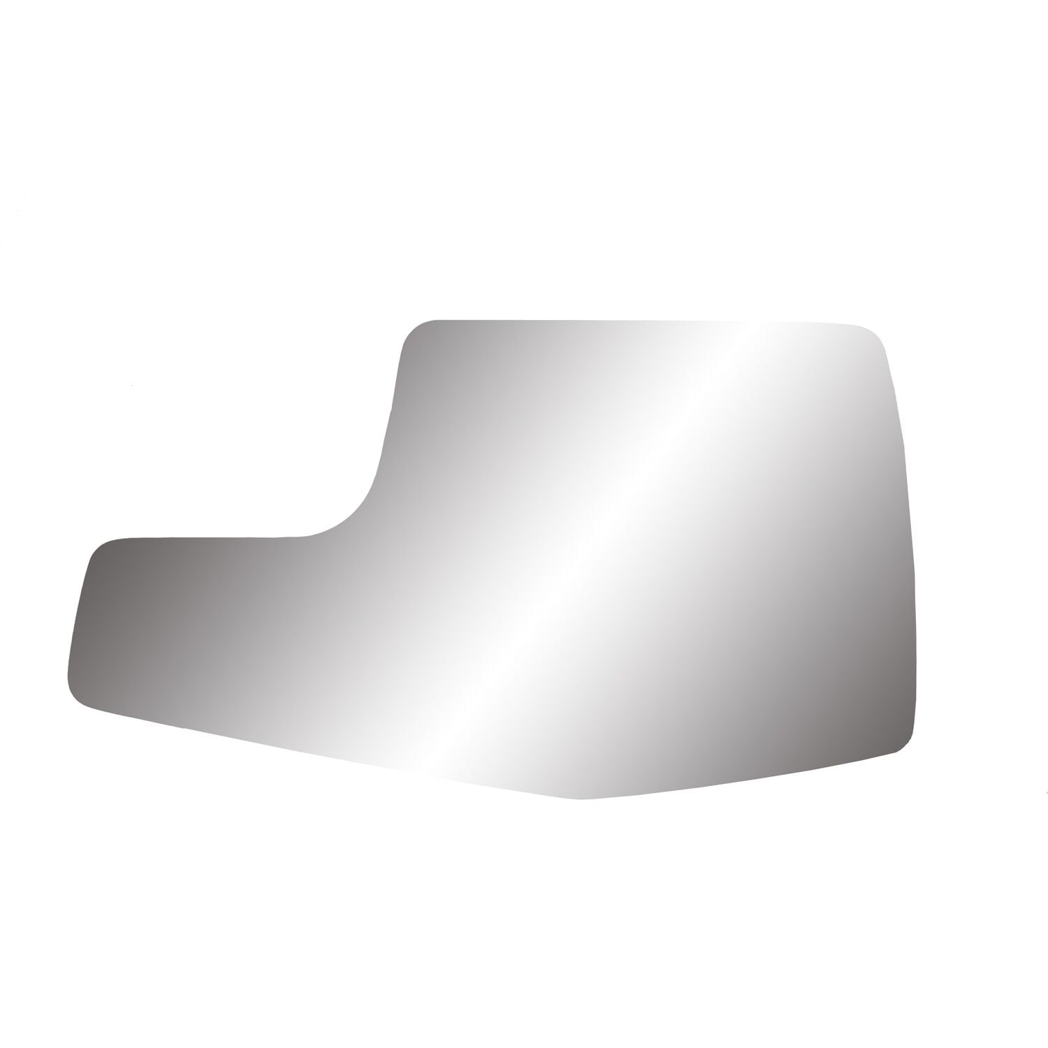 99319 - Fit System Driver Side Mirror Glass for 2019 & up Silverado/ Sierra 1500, w/spot mirror cut out