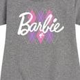 thumbnail image 3 of Barbie - Argyle - Toddler & Youth Girls Fleece Dress, 3 of 5