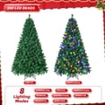 thumbnail image 5 of Fenbeli 6ft Pre-Lit Artificial Christmas Tree with 350 Multi-Colored LED Lights and 1000 Branch Tips, 5 of 8