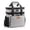 B-Gray-16L, variant on Expandable Insulated Lunch Box For Women Men Double Deck Large Bag Tote Leakproof Cooler With Shoulder Strap Adults Work Shift Outdoor Picnic Daytrip (black 16l)