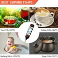 thumbnail image 6 of SDJMa Instant Read Meat Thermometer Digital Cooking Food Thermometer with 5.7in Super Long Probe for Grill Candy Kitchen BBQ Smoker Oven Oil Milk Yogurt Temperature, 6 of 9
