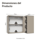 thumbnail image 2 of Mueble Superior De Cocina Esquinero Madesa Nice 1 Puerta 01, 2 of 5
