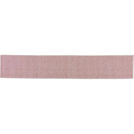 Ashton Rust Ribbed Runner 13x72