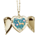 thumbnail image 1 of Flower love bird Deer Collar colgante en forma de melocotón con alas Unbranded M, 1 of 3