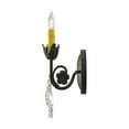 thumbnail image 4 of Meyda 117352 9.5 in. Antonia 2 Light with Crystals Wall Sconce, Rusty Nail, 4 of 5