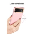 thumbnail image 5 of For Samsung Galaxy Z Flip4 5G Slim Hard PC Shockproof Case Rear Lens Protection Phone Case Cover, 5 of 6