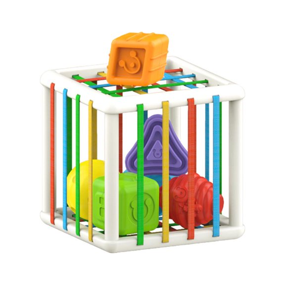 Juguetes Educativos Cognitivos De Color, Bloques De Construcción, Juguetes A Juego, Regalo Para Bebé Cateissary FN006962-01