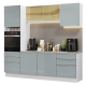 thumbnail image 1 of Cocina Integral Completa Modular Madesa Lux 240cm BG 08, 1 of 5