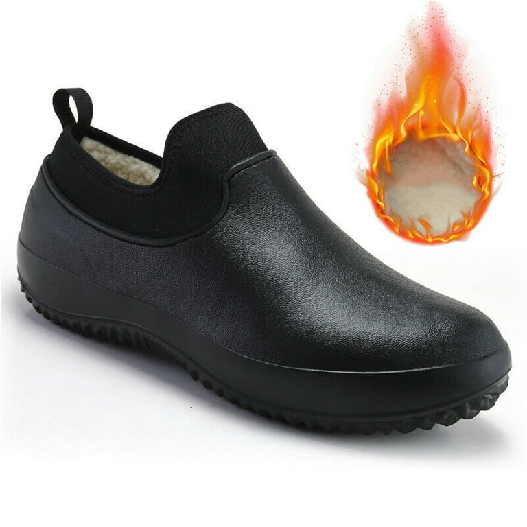 Unisex Adult Non-Slip Chef Shoes Easy To Clean For Restaurant Outdoor And  Service Industries Black 39