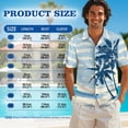thumbnail image 6 of KUIFORTI Matching Couple Outfits Retro Palm Tree Women's Casual Dresses & Men's Hawaiian Shirt Men Shirts 4-Way Stretch Breathable Suitable for Everyday Casual Wear, 6 of 7