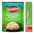 thumbnail image 2 of (2 pack) Idahoan Sour Cream & Chives Mashed Potatoes Family Size Side Dish, 8 oz, 2 of 17