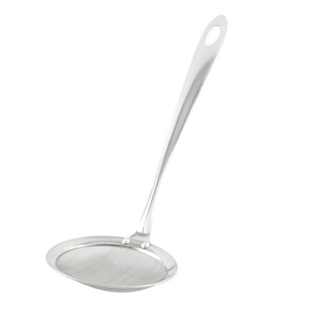 Perforated Wing Tip - Unique Bargains Home Housewares Metal Oil Food Perforated Tip Strainer Ladle 7.5cm Dia