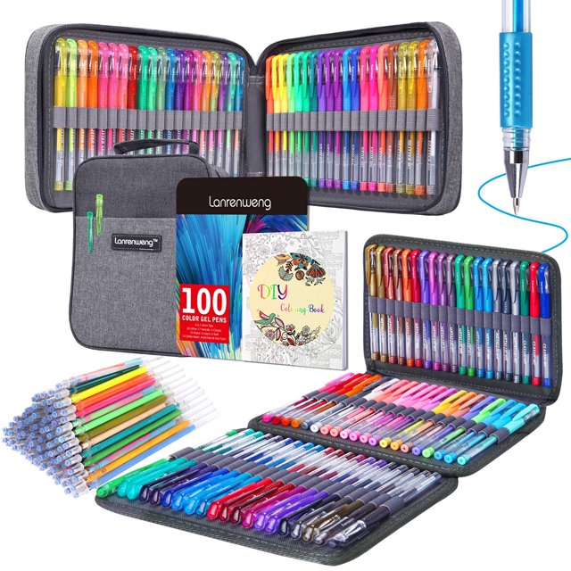 ZSCM-bolígrafos de colores, artículos escolares, accesorios de Gel, suministros de papelería, resaltador de bolígrafo borrable, 12/24/32/120/160