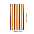 thumbnail image 3 of Beach Towel Oversized Striped Pool Towel Adult Men And Women Swimming Travel Towel, 3 of 5