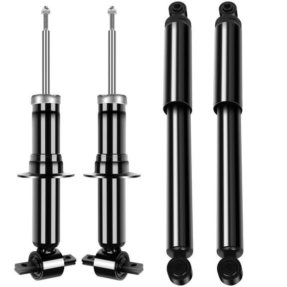 Shocks for GMC,ECCPP Front Rear Shocks Absorbers Kits Fits 2007 2008 2009 2010 2011 12 13 for Chevy Silverado 1500,07 08 09 10 11 12 13 for GMC Sierra 1500 341493 39105 Gas Struts Auto Shocks (4 PCS)