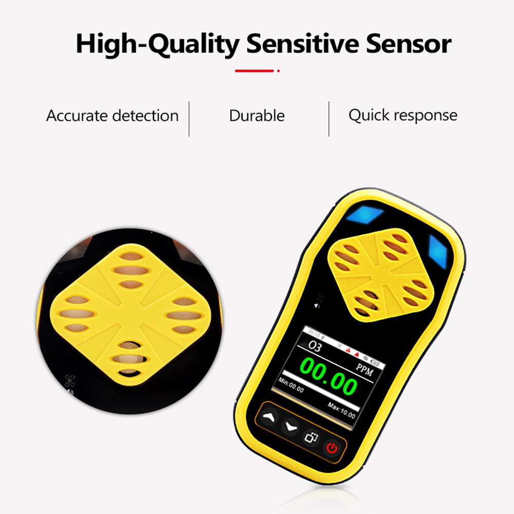 O3 Gas Detector Meter Handhold High Precision Ozone Analyzer Tester Monitor Tool