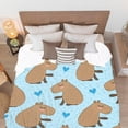 thumbnail image 6 of Yibo Cute Goose Blanket Throw Super Soft, Plush, Luxury Flannel Throw for Bed, Sofa, Couch, Travel, Camping for Teens, 6 of 8
