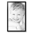 thumbnail image 2 of ArtToFrames 14" x 23" Satin Black Tall Picture Frame, 14x23 inch Black Wood Poster Frame (WOM-1852), 2 of 8
