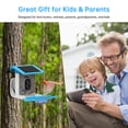 thumbnail image 5 of Smart Bird Feeder with Camera – 2K Live Video,AI Recognition, Solar Powered, Squirrel-Proof Outdoor Wireless Wifi Bird House,Unique  Birthday Gifts for Mom Dad, 5 of 9