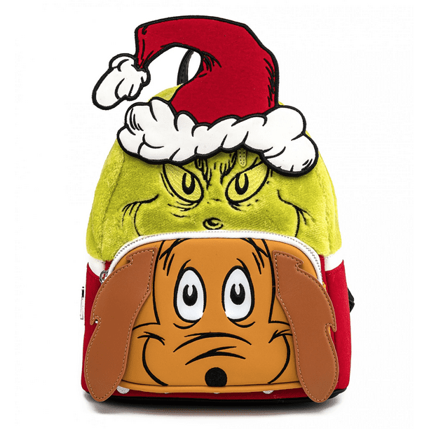 LF DR SEUSS GRINCH AND MAX MINI BACKPACK Loungefly MINI BACKPACK Walmart en linea