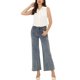 thumbnail image 2 of CAMISA SIN MANGAS INSPIRE CHIC Botón Frontal Cuello en V Tunic Chambray Denim Talla 3XL Blanca, 2 of 6