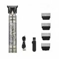 thumbnail image 1 of Cortapelos eléctricos de alta potencia diseñados para barberías, ideales para afeitar y recortar con carga USB., 1 of 5