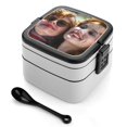 thumbnail image 1 of Thelma y Louise Fiambrera de Doble Capa, Contenedor de Almuerzo Portátil Apilable, Almacenamiento de Alimentos Hermético a Prueba de Fugas, 1000ml, 1 of 6