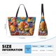 thumbnail image 4 of Fotbe Vibrant Picnic Food Spread Bolsa de Viaje para Playa - Resistente al Agua, Bolsa Tote de Gran Capacidad y Ligera con 7 Bolsillos para Mujeres y Hombres, 4 of 7