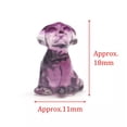 thumbnail image 2 of HOOUN Natural Fluorite Animals Statue Stone Carving Quartz Crystal Healing Reiki Decor-1PC Random Colour-Labrador Dog, 2 of 2